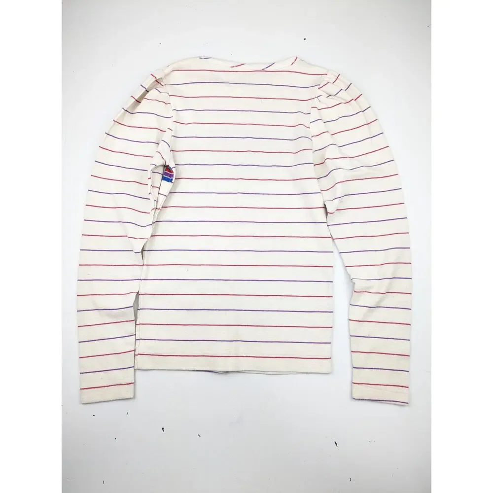 Vintage Healthtex Long Sleeve Girls Shirt - 12 (fits 8-9)